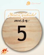 MESERO GRABADO