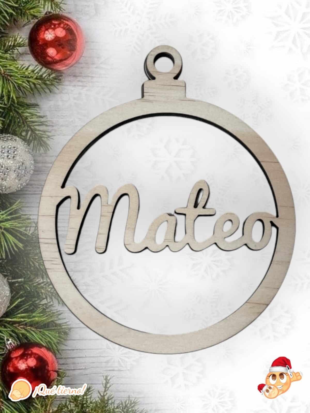 BOLA CLASICA NAVIDAD QUE TIERNO PERSONALIZADA LAS PALMAS CANARIAS MATERIALES RELIEVE TROQUEL (2) BOLA CLASICA NAVIDAD QUE TIERNO PERSONALIZADA LAS PALMAS CANARIAS MATERIALES RELIEVE TROQUEL