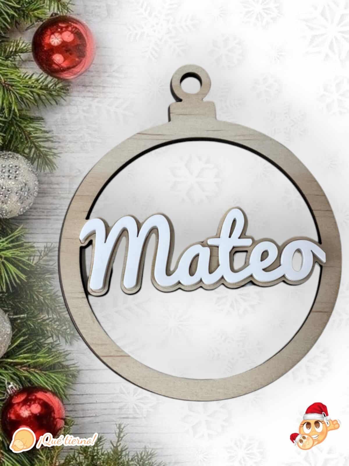 BOLA CLASICA NAVIDAD QUE TIERNO PERSONALIZADA LAS PALMAS CANARIAS MATERIALES RELIEVE TROQUEL (3) BOLA CLASICA NAVIDAD QUE TIERNO PERSONALIZADA LAS PALMAS CANARIAS MATERIALES RELIEVE TROQUEL