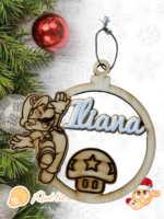 BOLAS NAVIDAD QUE TIERNO PERSONALIZADA CANARIAS LAS PALMAS