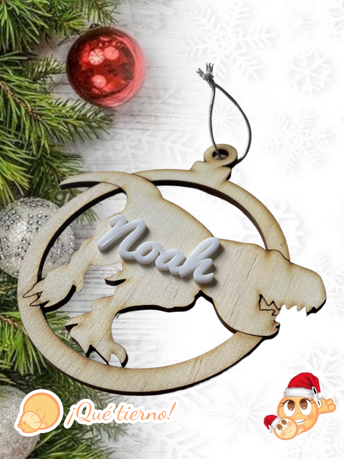 BOLA DINOSAURIO NAVIDAD QUE TIERNO PERSONALIZADA CANARIAS LAS PALMAS (32) BOLAS NAVIDAD QUE TIERNO PERSONALIZADA CANARIAS LAS PALMAS