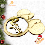 BOLAS NAVIDAD QUE TIERNO PERSONALIZADA CANARIAS LAS PALMAS