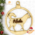 BOLA PERRO NAVIDAD QUE TIERNO PERSONALIZADA CANARIAS LAS PALMAS