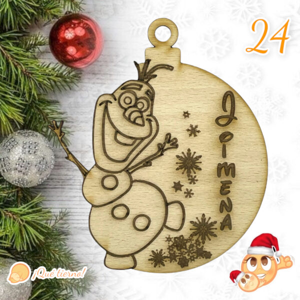 BOLAS NAVIDAD QUE TIERNO PERSONALIZADA CANARIAS LAS PALMAS
