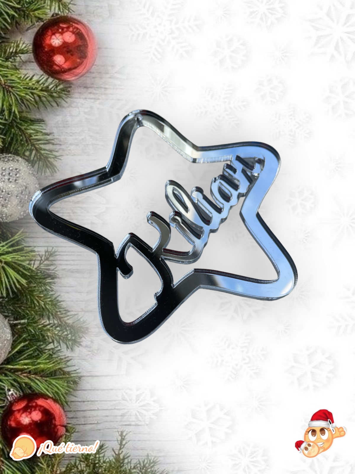 BOLAS NAVIDAD QUE TIERNO PERSONALIZADA CANARIAS LAS PALMAS