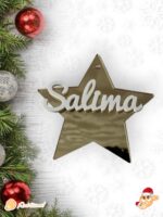 BOLA NAVIDAD QUE TIERNO CANARIAS MADERA PERSONALIZADO