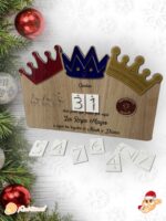 CUENTA ATRÁS REYES MAGOS QUE TIERNO CANARIAS LAS PALMAS MADERA PERSONALIZADO