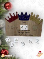 CUENTA ATRÁS REYES MAGOS QUE TIERNO CANARIAS LAS PALMAS MADERA PERSONALIZADO