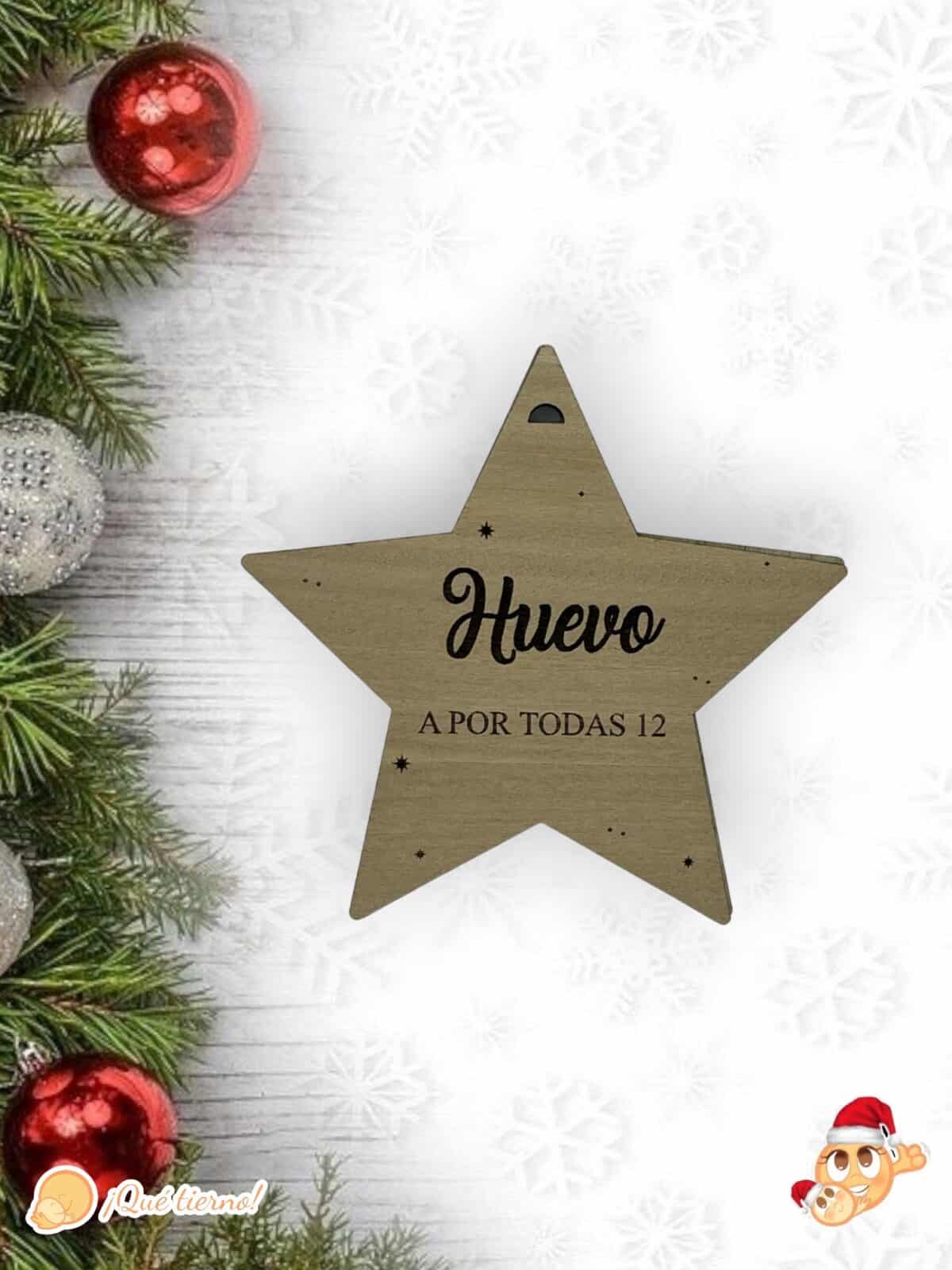 ESTRELLA MI PRIMERA NAVIDAD LAS PALMAS CANARIAS PERSONALIZADA QUE TIERNO