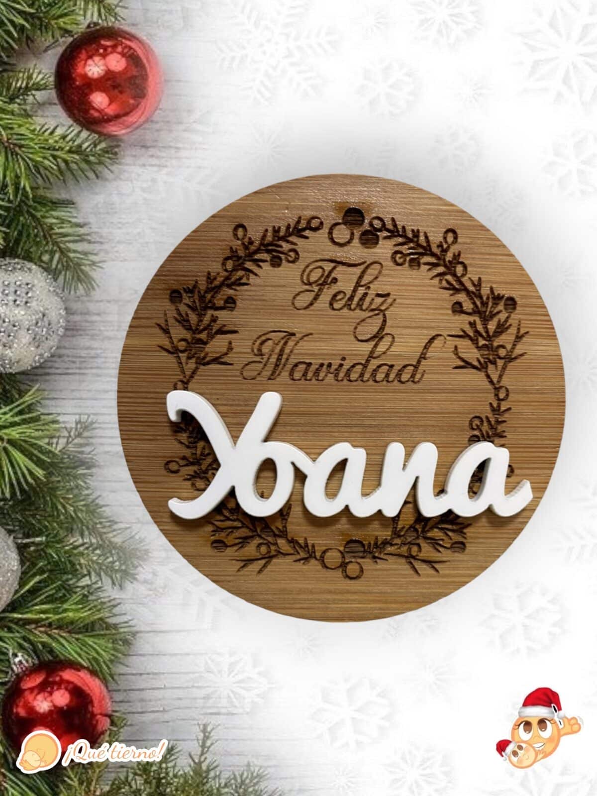 VELA VAINILLA NAVIDAD PROFE QUE TIERNO LAS PALMAS CANARIAS PERSONALIZADO (1)