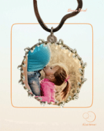 LLAVERO FLORAL FOTO PERSONALIZADA ACRILICO TRANSPARENTE QUE TIERNO LAS PALMAS CANARIAS