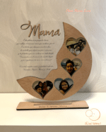 PLACA MAMÁ LUNA QUE TIERNO CANARIAS LAS PALMAS PERSONALIZADO MADERA