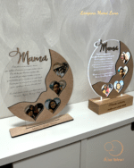 PLACA MAMÁ LUNA QUE TIERNO CANARIAS LAS PALMAS PERSONALIZADO MADERA