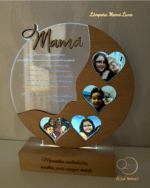 PLACA MAMÁ LUNA QUE TIERNO CANARIAS LAS PALMAS PERSONALIZADO MADERA