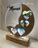 PLACA MAMÁ LUNA QUE TIERNO CANARIAS LAS PALMAS PERSONALIZADO MADERA