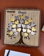 ÁRBOL DEL ALUMNADO - MADERA METACRILATO ACRILICO QUE TIERNO LAS PALMAS CANARIAS FIN DE CURSO PROFE MAESTRO REGALO (3)