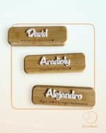 BOLIGRAFO CON CAJA DE MADERA MACIZA QUE TIERNO CANARIAS LAS PALMAS PERSONALIZADO