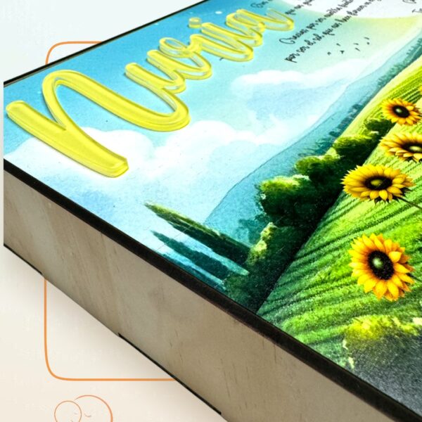 caja para profes GIRASOLES QUE TIERNO LAS PALMAS ALUMNADO PROFESOR CANARIA
