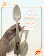 Cucharón de madera personalizado - Imagen 4