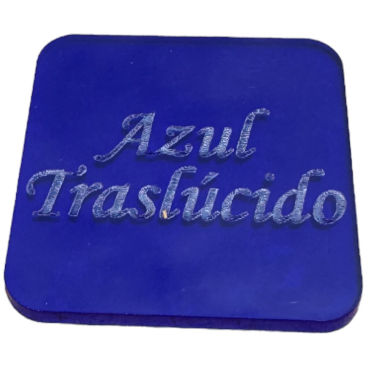 AZUL TRASLUCIDO materiales