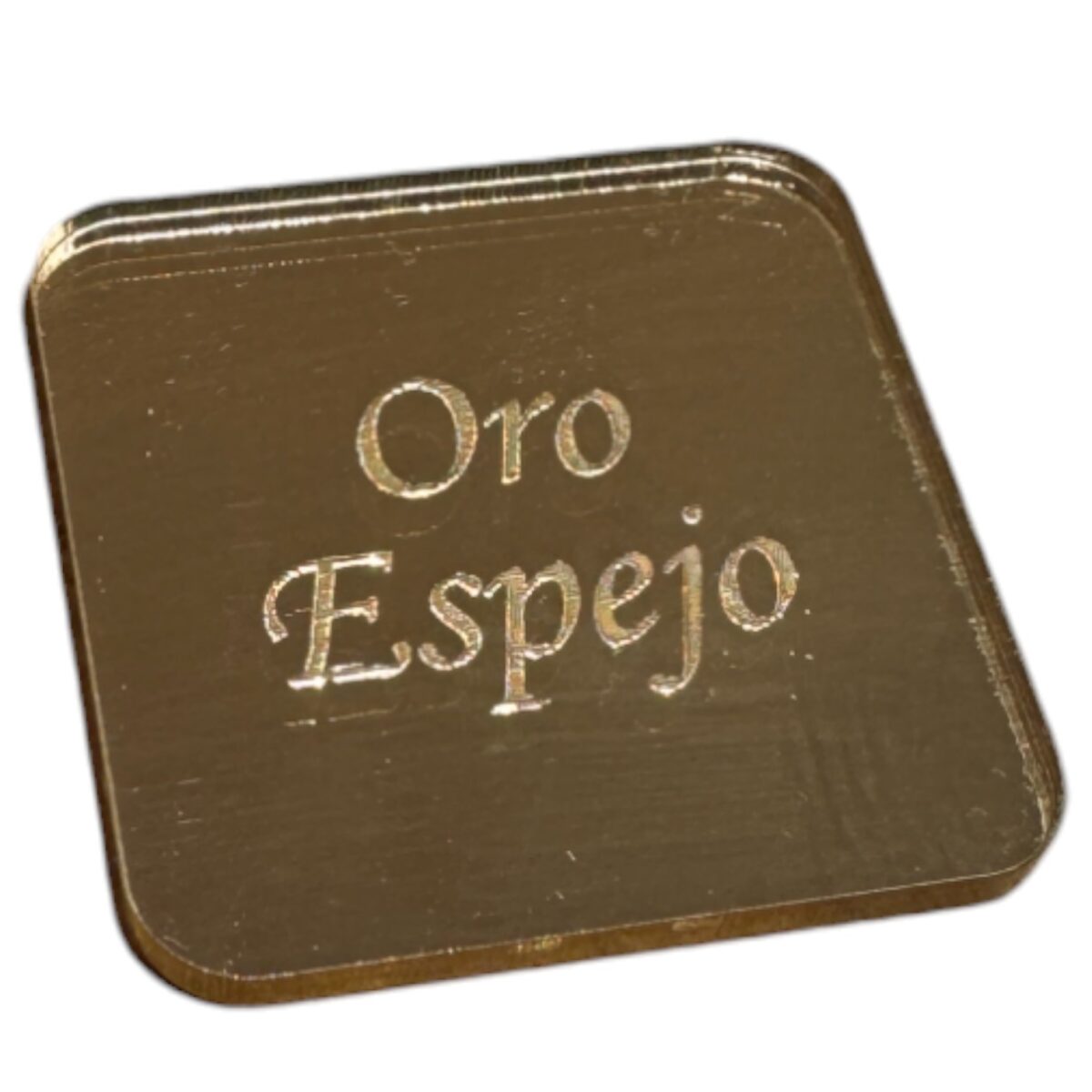 ORO ESPEJO materiales