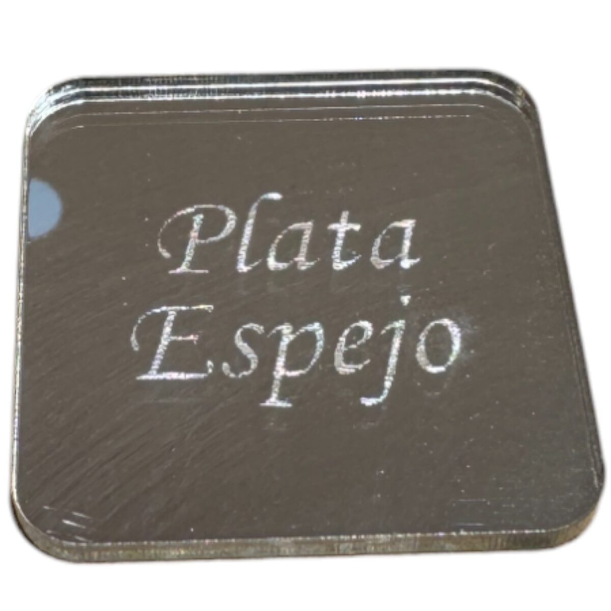 PLATA ESPEJO materiales