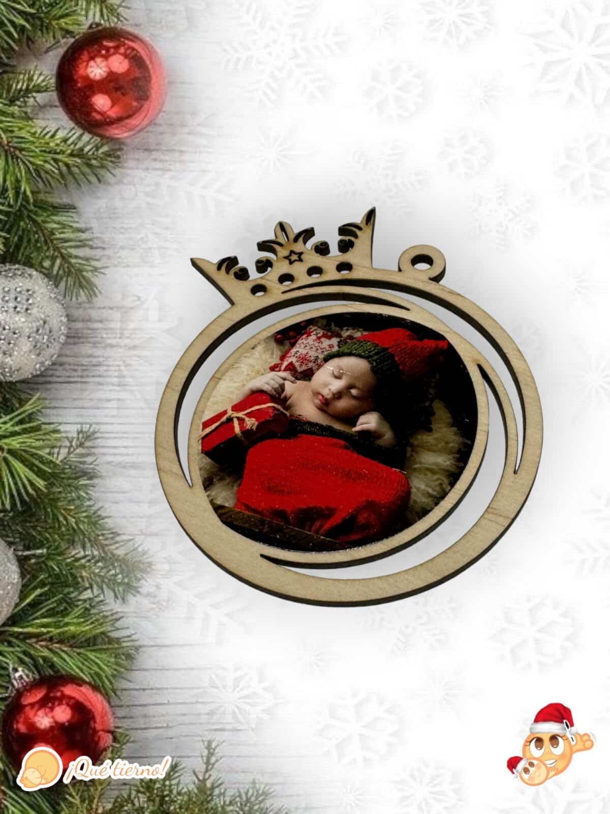 BOLA NAVIDAD QUE TIERNO CON FOTO MADERA METACRILATO PERSONALIZADO LAS PALMAS CANARIAS (10) BOLA NAVIDAD QUE TIERNO CON FOTO MADERA METACRILATO PERSONALIZADO LAS PALMAS CANARIAS (10)