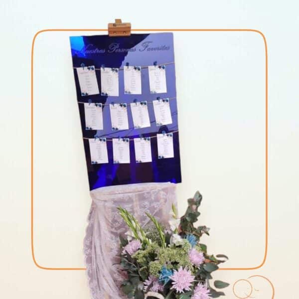CARTEL BIENVENIDA SEATTING PLAIN BODA BAUTIZO COMUNIÓN QUE TIERNO BODAS PERSONALIZADAS LAS PALMAS CANARIAS
