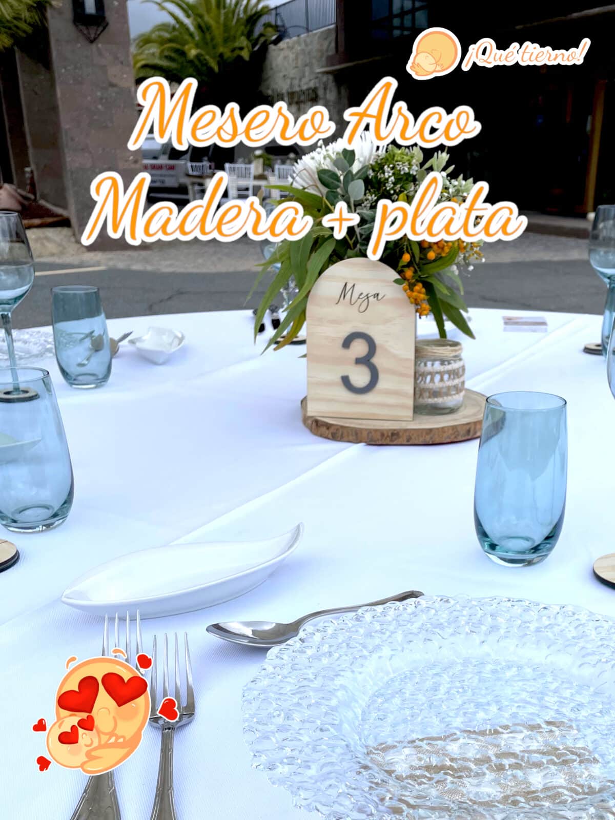 MESERO EVENTO BODA BODAS PERSONALIZADAS BAUTIZO COMUNION QUE TIERNO LAS PALMAS CANARIAS PERSONALIZADO