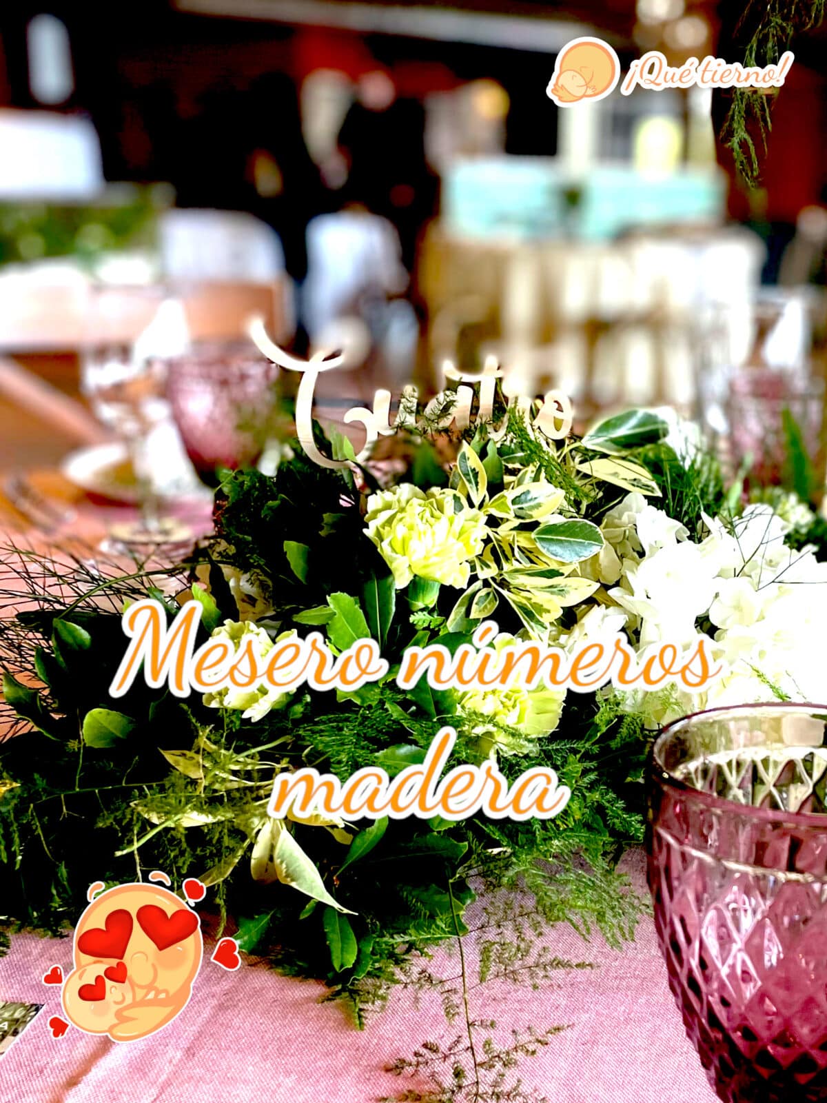 MESERO EVENTO BODA BODAS PERSONALIZADAS BAUTIZO COMUNION QUE TIERNO LAS PALMAS CANARIAS PERSONALIZADO