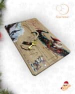 BANDEJA MAGICA NAVIDEÑA REYES MAGOS PAPA NOEL QUE TIERNO CANARIAS MADERA A COLOR LAS PALMAS MAGIA