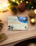 BANDEJA MAGICA NAVIDEÑA REYES MAGOS PAPA NOEL QUE TIERNO CANARIAS MADERA A COLOR LAS PALMAS MAGIA