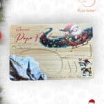 BANDEJA MAGICA NAVIDEÑA REYES MAGOS PAPA NOEL QUE TIERNO CANARIAS MADERA A COLOR LAS PALMAS MAGIA