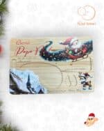 BANDEJA MAGICA NAVIDEÑA REYES MAGOS PAPA NOEL QUE TIERNO CANARIAS MADERA A COLOR LAS PALMAS MAGIA