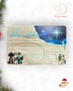 BANDEJA MAGICA NAVIDEÑA REYES MAGOS PAPA NOEL QUE TIERNO CANARIAS MADERA A COLOR LAS PALMAS MAGIA