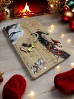 BANDEJA MAGICA NAVIDEÑA REYES MAGOS PAPA NOEL QUE TIERNO CANARIAS MADERA A COLOR LAS PALMAS MAGIA