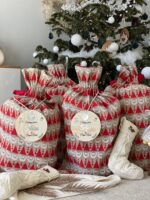 PLACA AUTENTICIDAD SACO DE PAPA NOEL PERSONALIZADA MADERA METACRILATO SELLO POLO NORTE NAVIDAD QUE TIERNO LAS PALMAS CANARIAS