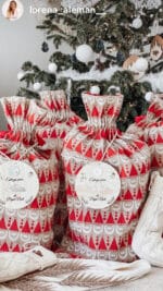 PLACA AUTENTICIDAD SACO DE PAPA NOEL PERSONALIZADA MADERA METACRILATO SELLO POLO NORTE NAVIDAD QUE TIERNO LAS PALMAS CANARIAS