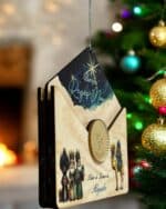 SOBRE MAGICO REYES MAGOS PAPA NOEL A COLOR MADERA QUE TIERNO CANARIAS LAS PALMA