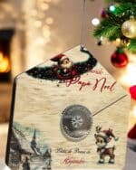 SOBRE MAGICO REYES MAGOS PAPA NOEL A COLOR MADERA QUE TIERNO CANARIAS LAS PALMA