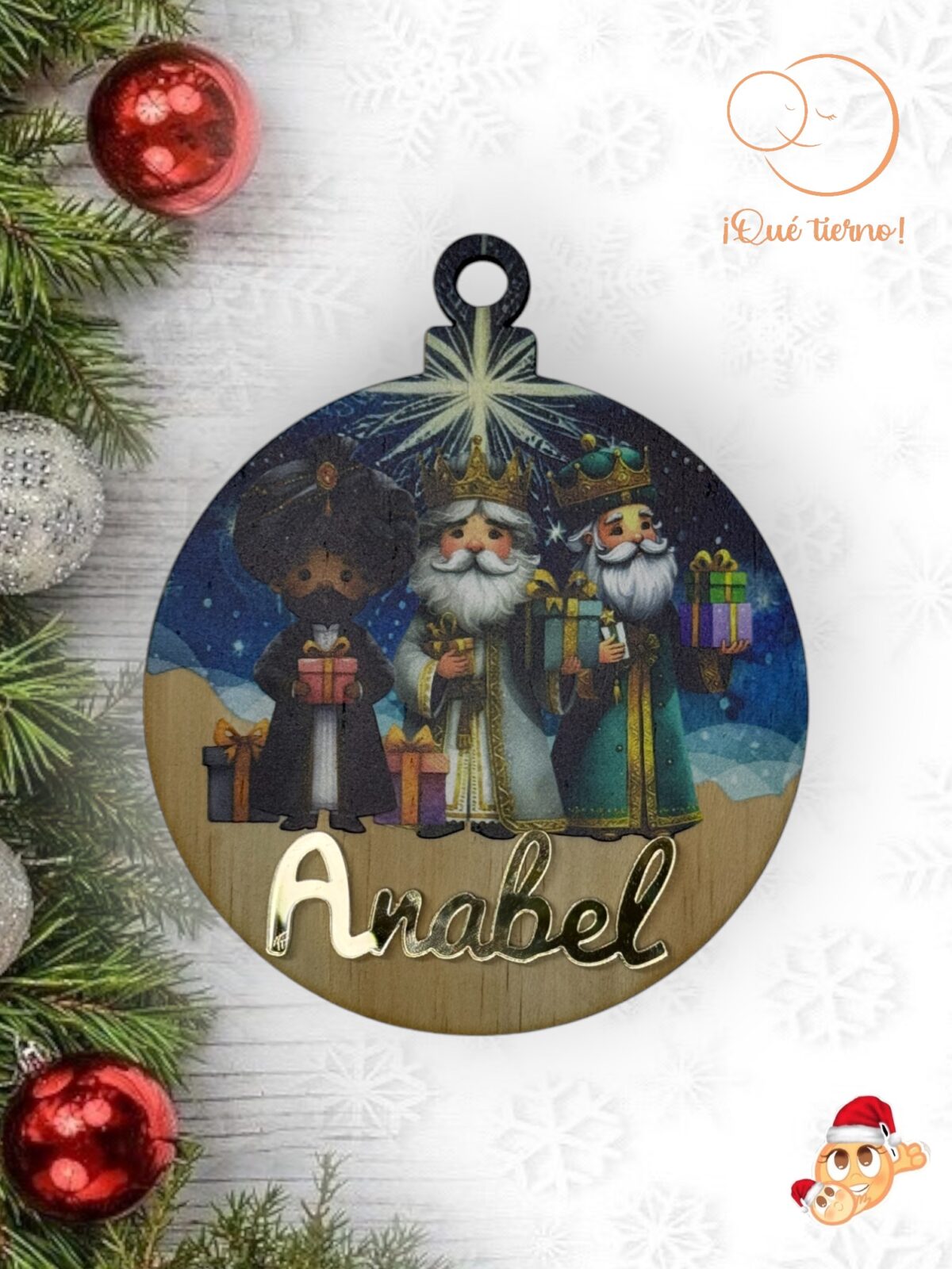 BOLAS DE COLORES NAVIDAD QUE TIERNO LAS PALMAS CANARIAS DECORACION