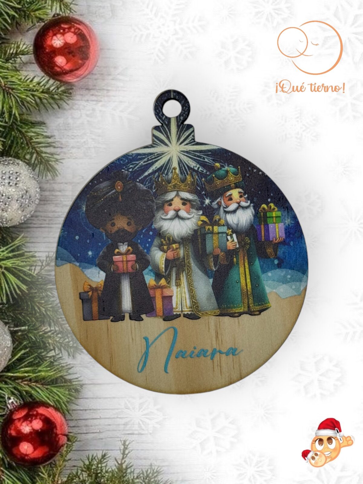 BOLAS DE COLORES NAVIDAD QUE TIERNO LAS PALMAS CANARIAS DECORACION