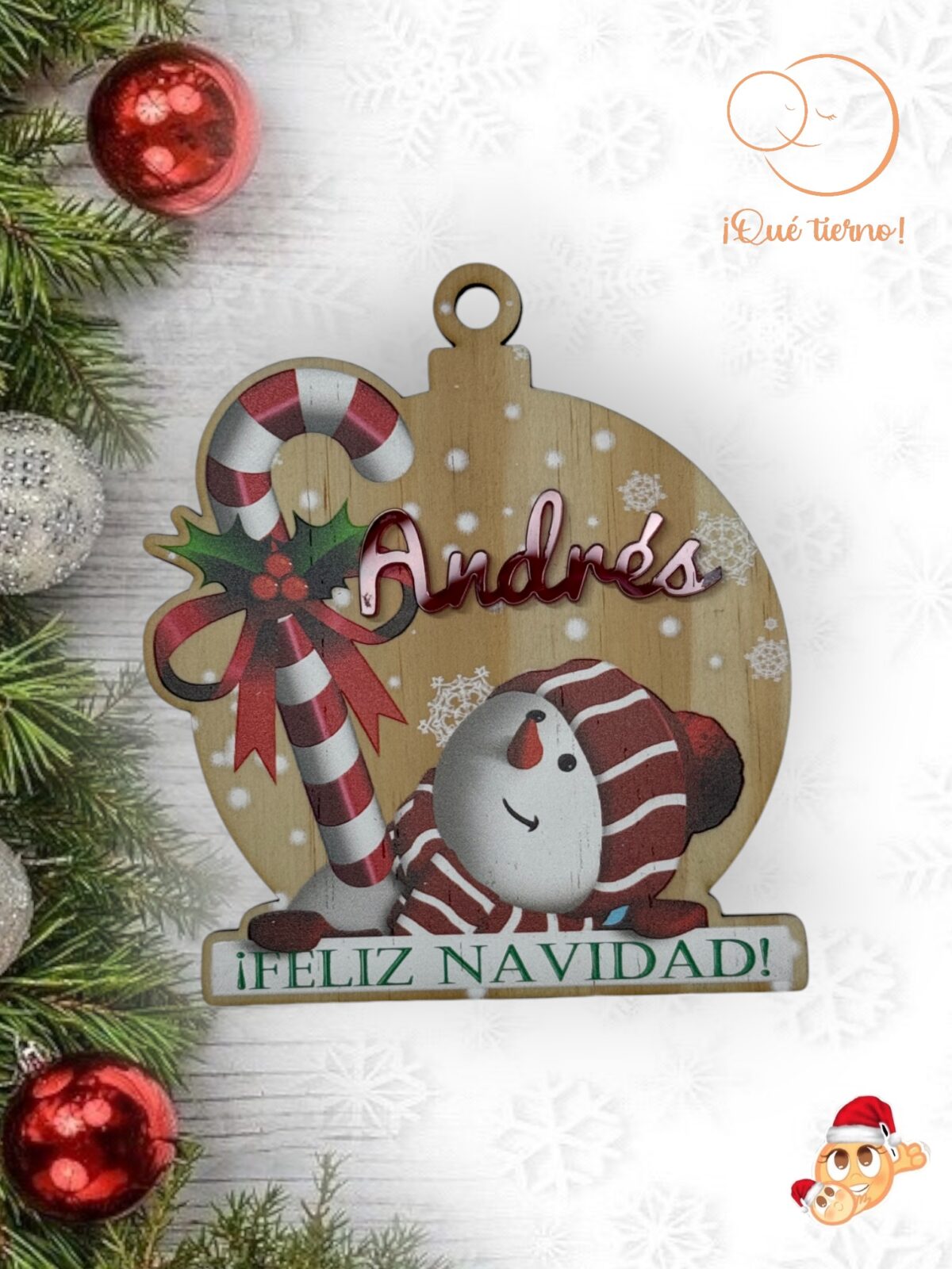 BOLAS DE COLORES NAVIDAD QUE TIERNO LAS PALMAS CANARIAS DECORACION