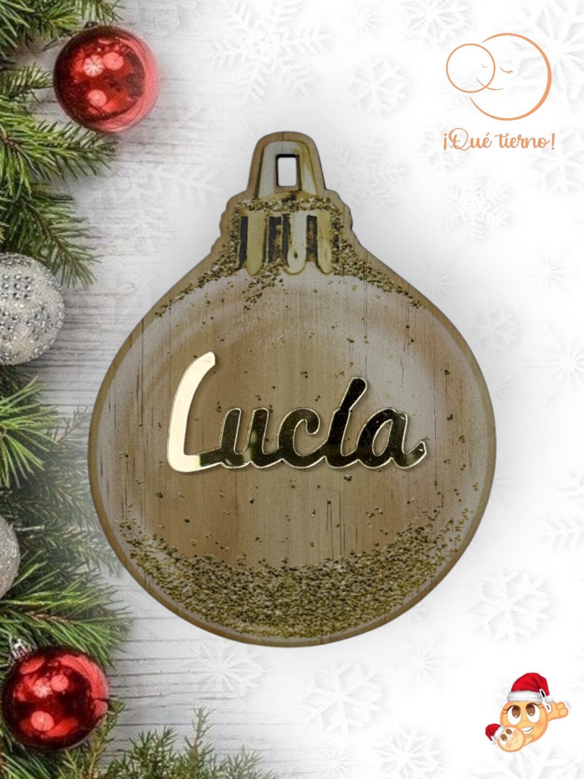 BOLAS DE COLORES NAVIDAD QUE TIERNO LAS PALMAS CANARIAS DECORACION