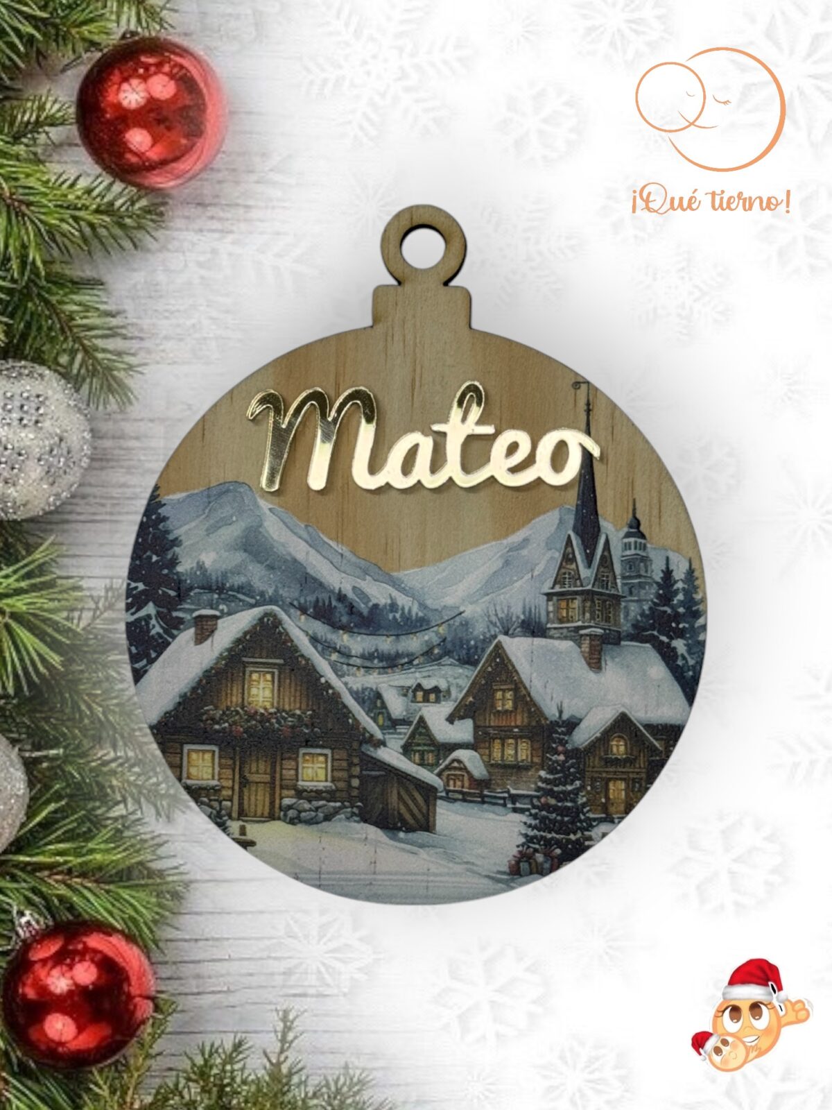 BOLAS DE COLORES NAVIDAD QUE TIERNO LAS PALMAS CANARIAS DECORACION