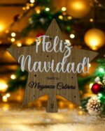 ESTRELLA DE ARBOL DE NAVIDAD PARA LA COPA QUE TIERNO LAS PALMAS CANARIAS DECORACION
