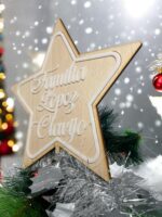 ESTRELLA DE ARBOL DE NAVIDAD PARA LA COPA QUE TIERNO LAS PALMAS CANARIAS DECORACION