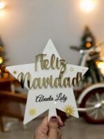 ESTRELLA DE ARBOL DE NAVIDAD PARA LA COPA QUE TIERNO LAS PALMAS CANARIAS DECORACION