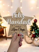 ESTRELLA DE ARBOL DE NAVIDAD PARA LA COPA QUE TIERNO LAS PALMAS CANARIAS DECORACION