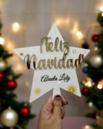 ESTRELLA DE ARBOL DE NAVIDAD PARA LA COPA QUE TIERNO LAS PALMAS CANARIAS DECORACION